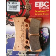 EBC Brakes EPFA Sintered Fast Street and Trackday Pads Front - EPFA190HH EBC Brakes EPFA Sintered Fast Street and Trackday Pads Front - EPFA190HH
